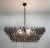 Not Yet Made - Made To Order 21st Oval Smoky Murano Poliedri Chandelier by Fabio LTD For Sale - Image 5 of 7