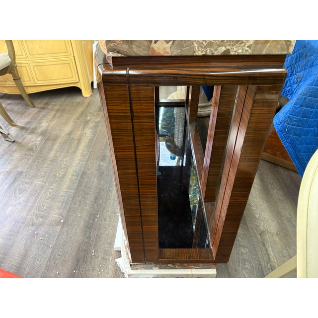 Wood 1950s Italian Modern Console Table Designed by Osvaldo Borsani For Sale - Image 7 of 14