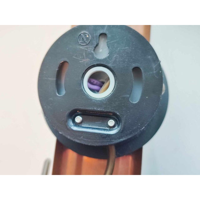 Gold Vintage Wall Lamp by Johansen, 1950s For Sale - Image 8 of 10