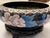 Wood Chinese Cloisonné Black Enamel Bowl, Flowers and Birds, 8” With Stand For Sale - Image 7 of 12