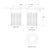 2020s Kelly Wearstler for Visual Comfort Signature Precision Short Monopoint Flush Mount in Polished Nickel with White Glass For Sale - Image 5 of 5