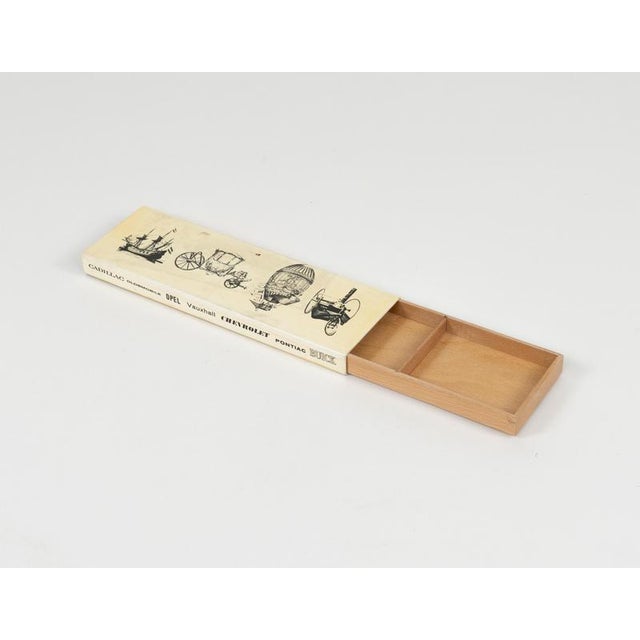 Mid-Century Modeern Decorative Box in Enamel Metal and Wood, 1960s For Sale - Image 13 of 16