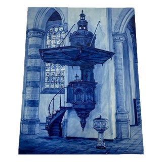 Tile from Porceleyne Fles Delft, 1961 For Sale