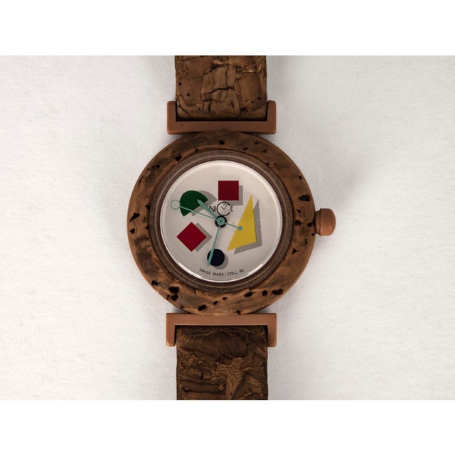Swiss Collection 92 Collector's Wristwatch from Memphis Design, 1992 For Sale - Image 15 of 18