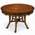 Brown 1930s j.n. Slack New York Mahogany Neo-Classical Style Round Side Table For Sale - Image 8 of 8