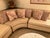 Set Of 6 Vintage Custom-made Decorative Pillows Mauve, Light Pink, Damask, Silk. Condition is Pre-owned. Size: 16”x16”x5”