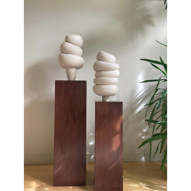Modder Inner Peace Ceramic Sculpture by Françoise Jeffrey For Sale - Image 4 of 5
