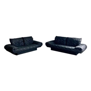 Rolf Benz Postmodern Sofas, Set of 2 (Nicoletti Salotti-Style) For Sale