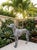Vintage Cast Lead Greyhound / Whippet Garden Statue For Sale - Image 9 of 12