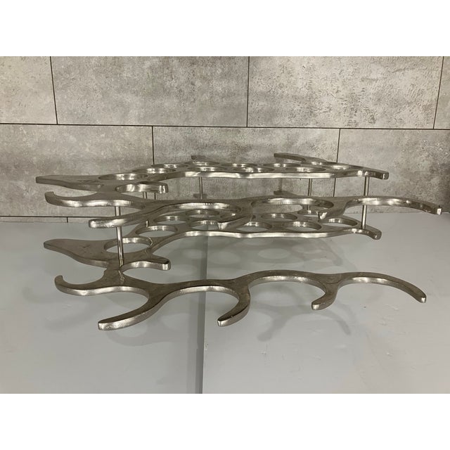 Metal 1990s Reindeer Wine Rack For Sale - Image 7 of 7