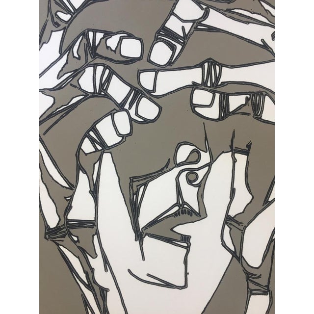 Oswaldo Guayasamin, Hands of Terror, 1973, Engraving For Sale - Image 3 of 4