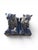 Italian Artist, Lion Sculptures, Late 20th Century, Black Marble, Set of 2 For Sale - Image 4 of 12