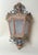 Gold Hollywood Regency Italian Hand-Carved Lantern Wall Light, 1980s For Sale - Image 8 of 18