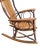 Late 20th Century Handcrafted Rustic Hickory Twig Rocking Chair With Matching Footstool Adirondack Lodge Style For Sale In Orlando - Image 6 of 18
