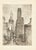 "The March of Centuries" (Wall Street) 1939 New York Etching by Anton Schutz For Sale