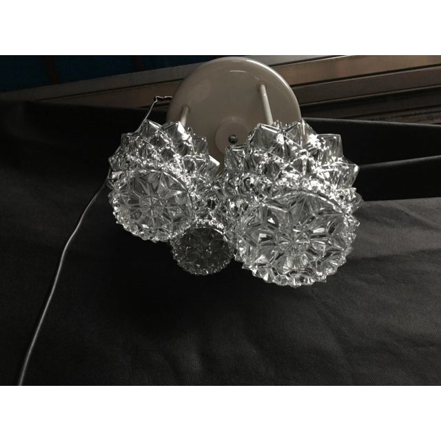 Pendant Lamp or Chandelier in Metal and Glass, 1960s For Sale - Image 14 of 16