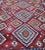 Hand Woven Vintage Qashqai Persian Kilim Rug With Bold Geometric Diamonds in Red, Blue, and Multicolor 9'1 X 16' For Sale - Image 10 of 12