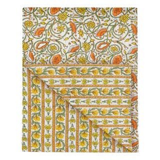 Lotus Throw (50x60) Yellow For Sale