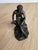 Classical Grand Tour Style Cast Bronze Seated Hermes (Mercury at Rest) Sculpture For Sale - Image 4 of 10