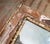Brown 20th Century Baroque Revival Style Heavily Distressed Mirror For Sale - Image 8 of 12