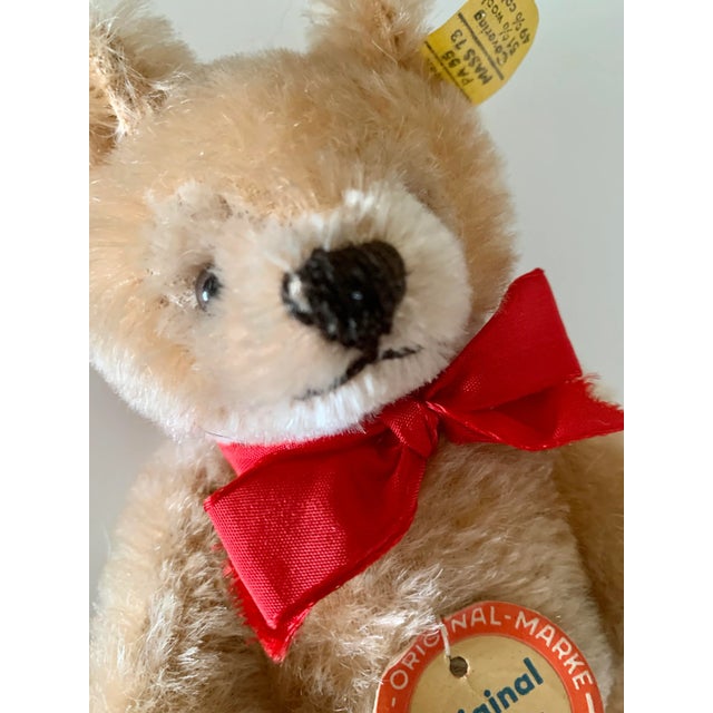 Vintage Original Steiff Jointed Teddy Bear Toy - Set 2 Baby