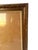 Vintage Bronze-Gilt Ornate Frame With Linen Liner & Glass For Sale - Image 11 of 15
