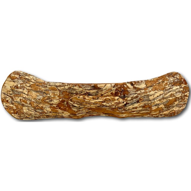 Excellent Large Size Antique Hand Made Maine Indian Tree Bark Canoe Model - 22 Inches Long For Sale - Image 13 of 18