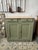 Vintage Green Country Buffet, 1940s For Sale - Image 3 of 10