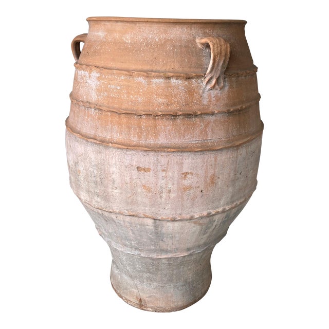 Antique Greek Terracotta Olive Jar Chairish