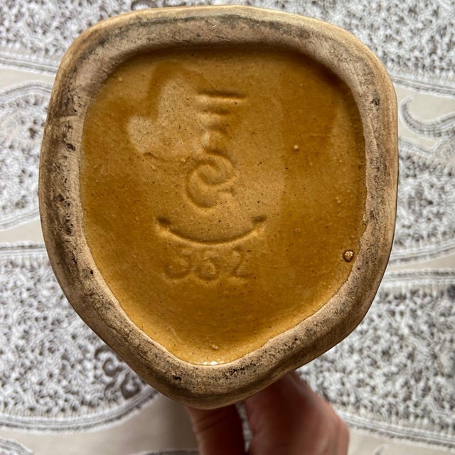 Majolica Ceramic Glazed Rabbit Pitcher, 1900s For Sale - Image 6 of 8