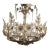 Exceptional 1940's XL Hollywood Regency Cut Crystal Garden Chandelier - Hand Crafted Attrib. Maison Bagues For Sale