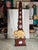Wood Large Italian Grand Tour Style Handpainted & Gilded Obelisk of the Minerva With Semi-Precious Stone Specimens For Sale - Image 7 of 12