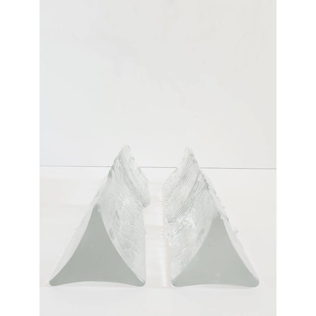 Glasslight Studio Art Glass Candleholders-A Pair For Sale - Image 12 of 12