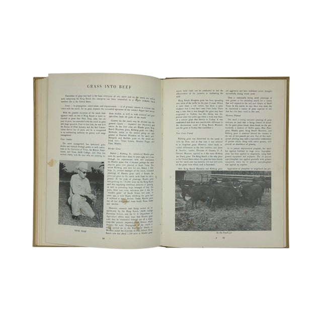 King Ranch 100 Years of Ranching 1853-1953 Book For Sale - Image 9 of 14
