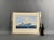 Gouache painting showing the iconic aircraft carrier USS WASP as painted by legendary Marine artist Worden Wood. The WASP...