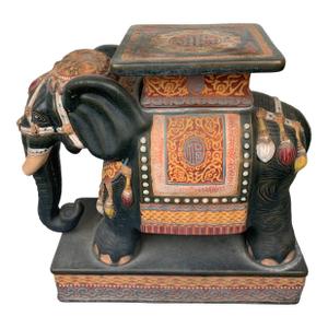 Vintage Chinese Elephant Garden Seat