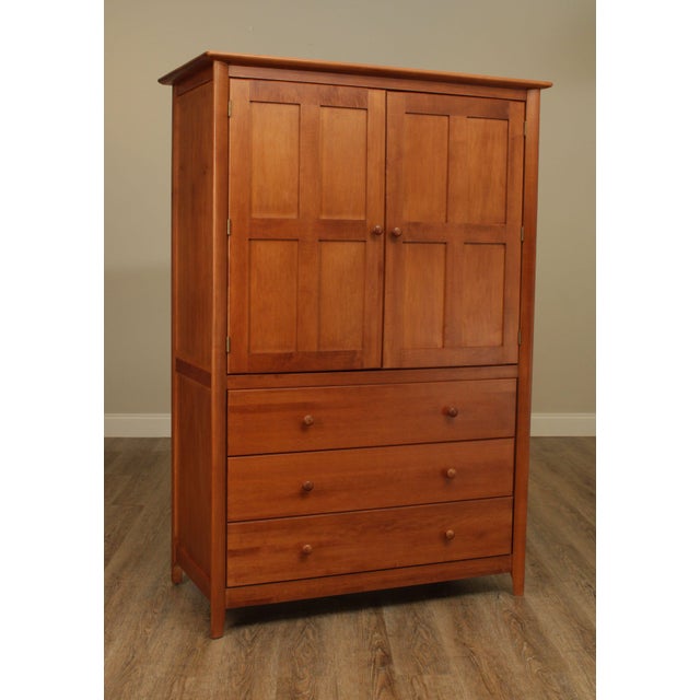 Nadeau Maple Bedroom Tv Armoire Chairish
