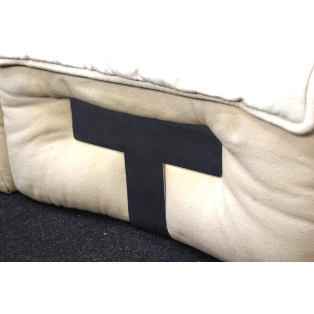 Ivory Modular Sofa Mais Mais Model attributed to Mario Sabot, Italy, 1970s For Sale - Image 8 of 18