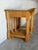 Solid Oak Nesting Tables Set of 3 With Blue and White Ceramic Tiles Mid-Century Modern 1970s For Sale - Image 9 of 10