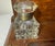 Antique 19th Century English Wood Oak Bronze Inkwell Desk Letter Writing Stand For Sale - Image 15 of 15