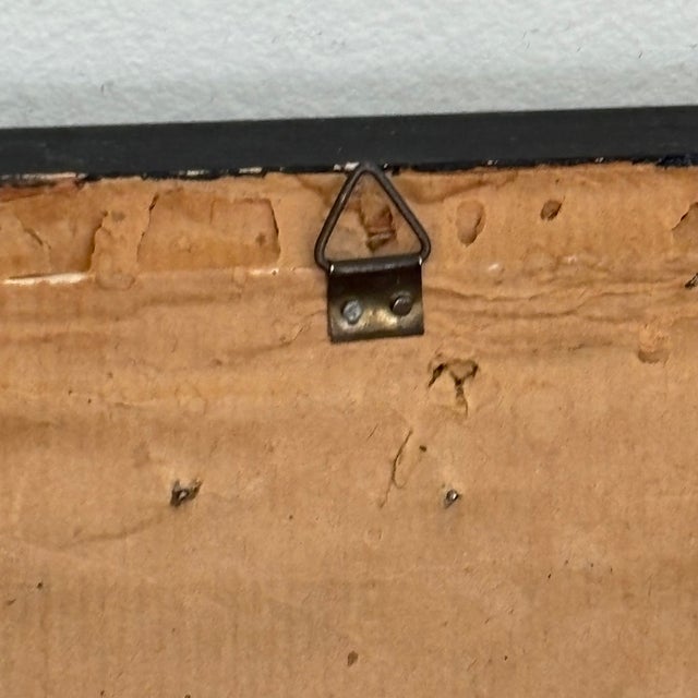 Circa 1950s Japanese-Inspired Cross-Stitch Textile Artwork — Framed For Sale - Image 17 of 18