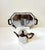 Model Ottagonale Coffee or Tea Service from Alessi, 1940s, Set of 4 For Sale - Image 3 of 6