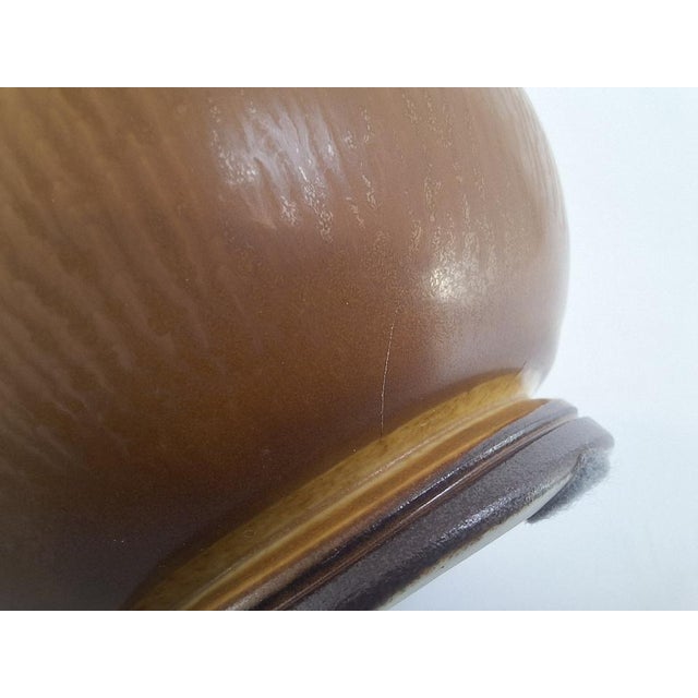 Large Vase with Hares Fur Glaze by Berndt Friberg for Gustavsberg, 1975 For Sale - Image 11 of 12