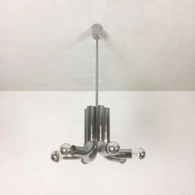 Modernist German Sputnik Hanging Light by Cosack Lights, 1960s For Sale - Image 9 of 10