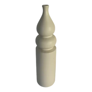 Modern Large White Gourd Cylinder Vase