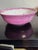 Late 20th Century Vintage Fornasetti Style Pink Splash Luster Serving Bowl For Sale - Image 5 of 9