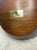 Brown Vintage Ozark Black Walnut Round Wood Serving Tray Nut Bowl With Center Handle For Sale - Image 8 of 8