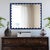 2020s Scalloped Navy Rectangle Mirror For Sale - Image 5 of 7