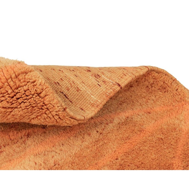 Contemporary Hand-Knotted Wool Rug by Azele Studio For Sale - Image 3 of 12