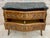 French Louis XV Style Bombé Satinwood Marquetry and Ormolu Mounted Commode, 1940s For Sale - Image 13 of 14